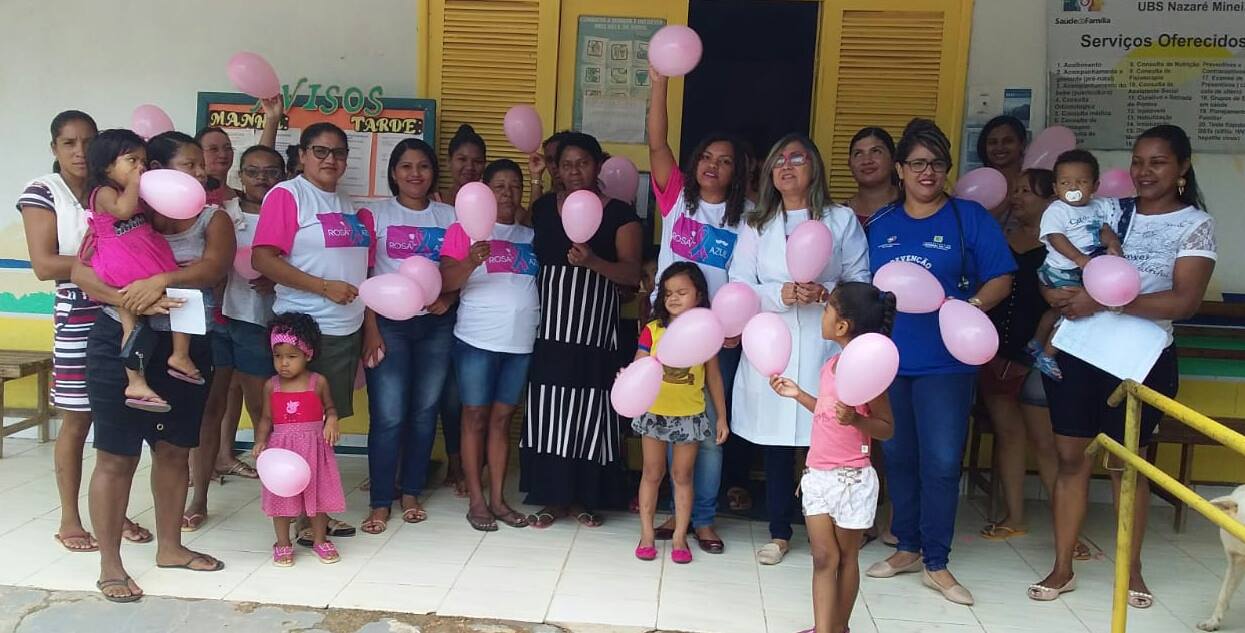 Dia “D” do Outubro Rosa movimenta posto de saúde do Nazaré Mineiro